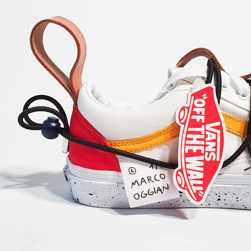 Off white and cheap vans collab